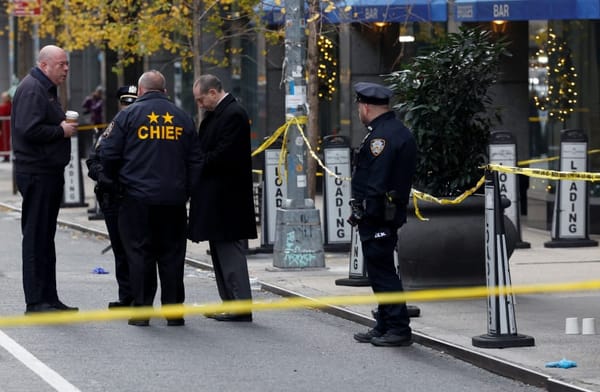 A Public Hit in the Middle of NYC? at 7am? Manhunt underway after UnitedHealthcare CEO fatally shot in New York City