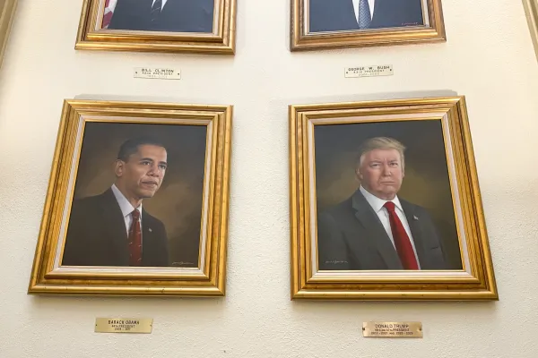 Trump’s portrait to be taken down at Colorado Capitol after president claimed it was ‘distorted’